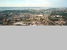 Downtown Anchorage and the Cook Inlet.
